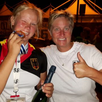 Eine Weltmeisterin und ein Vize-Weltmeister